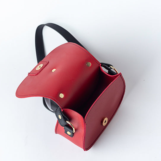 Furry Red Bag