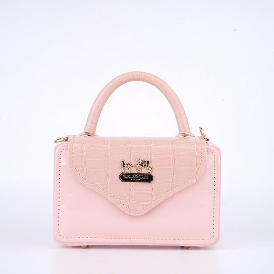 Regal Elegance Pink Bag