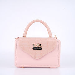 Regal Elegance Pink Bag