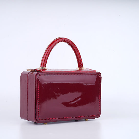 Regal Elegance Red Bag