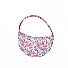 Moon Spring Handle Bag